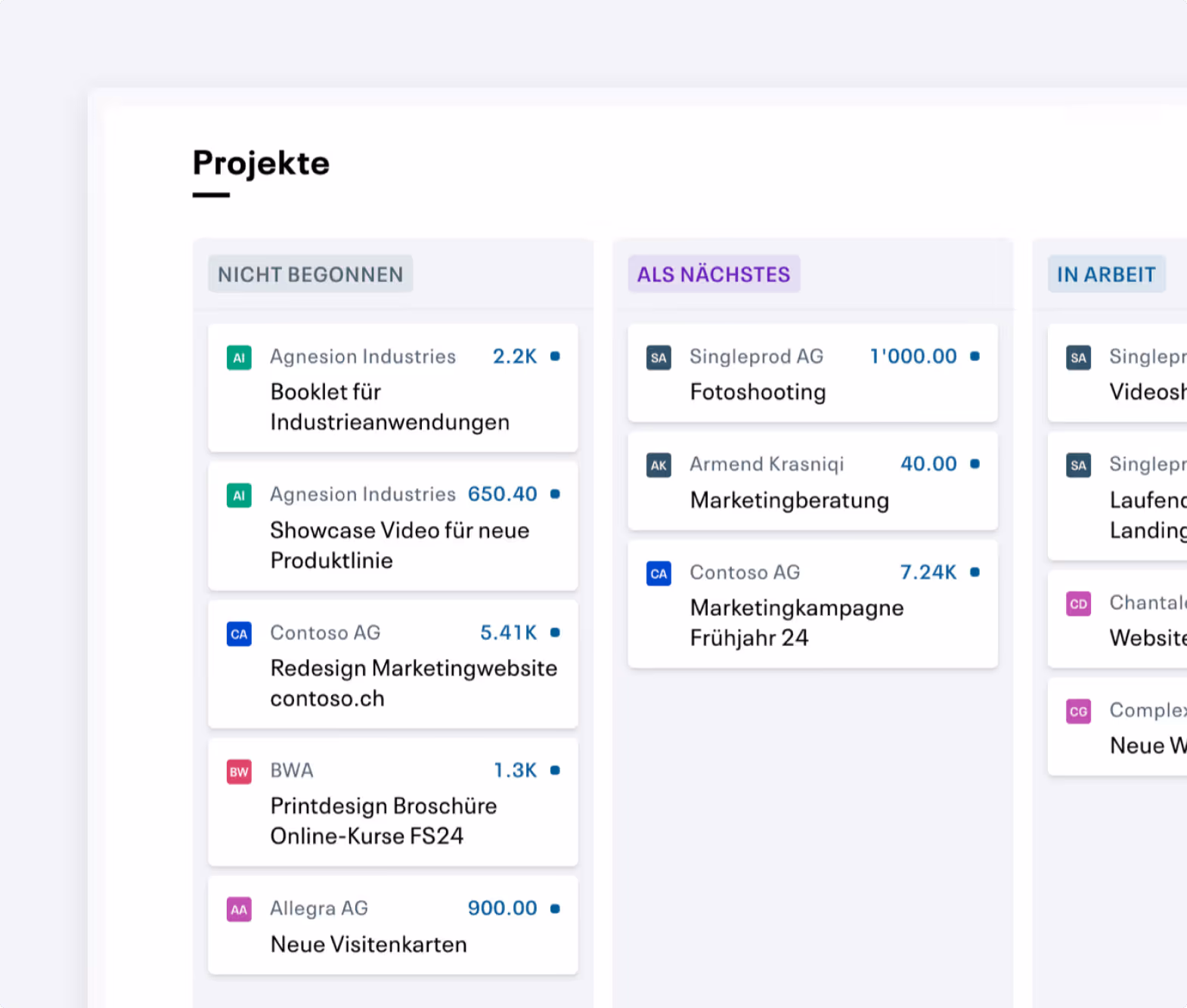 Projekte